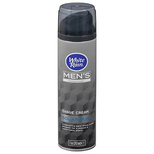 White Rain Men's Collection Shaving Cream, Solar Rush 7oz