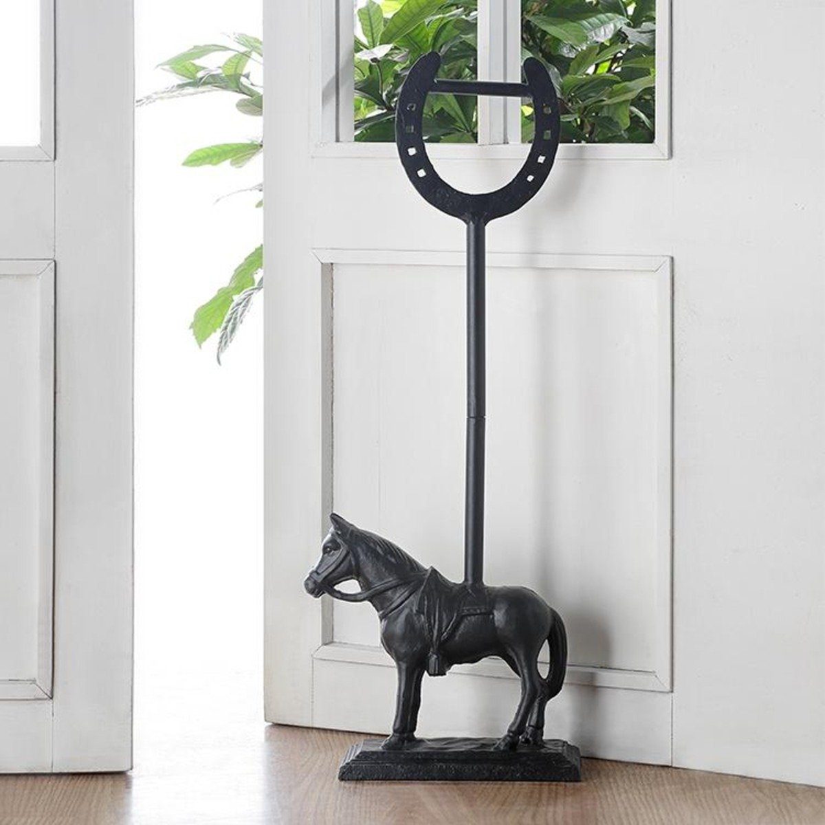 Cast Iron Horse Door Porter