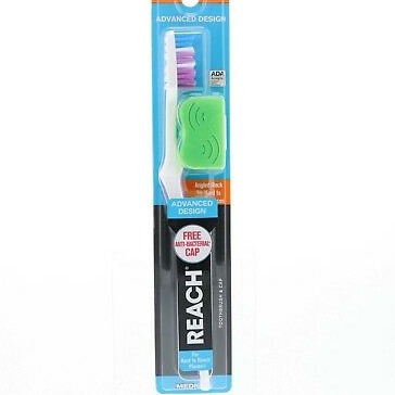 Reach Advanced Design Toothbrushes With Cap