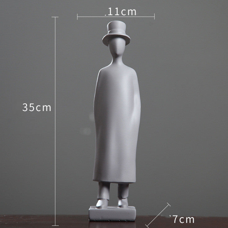 Fashionable Minimalist Creative Character Ornaments