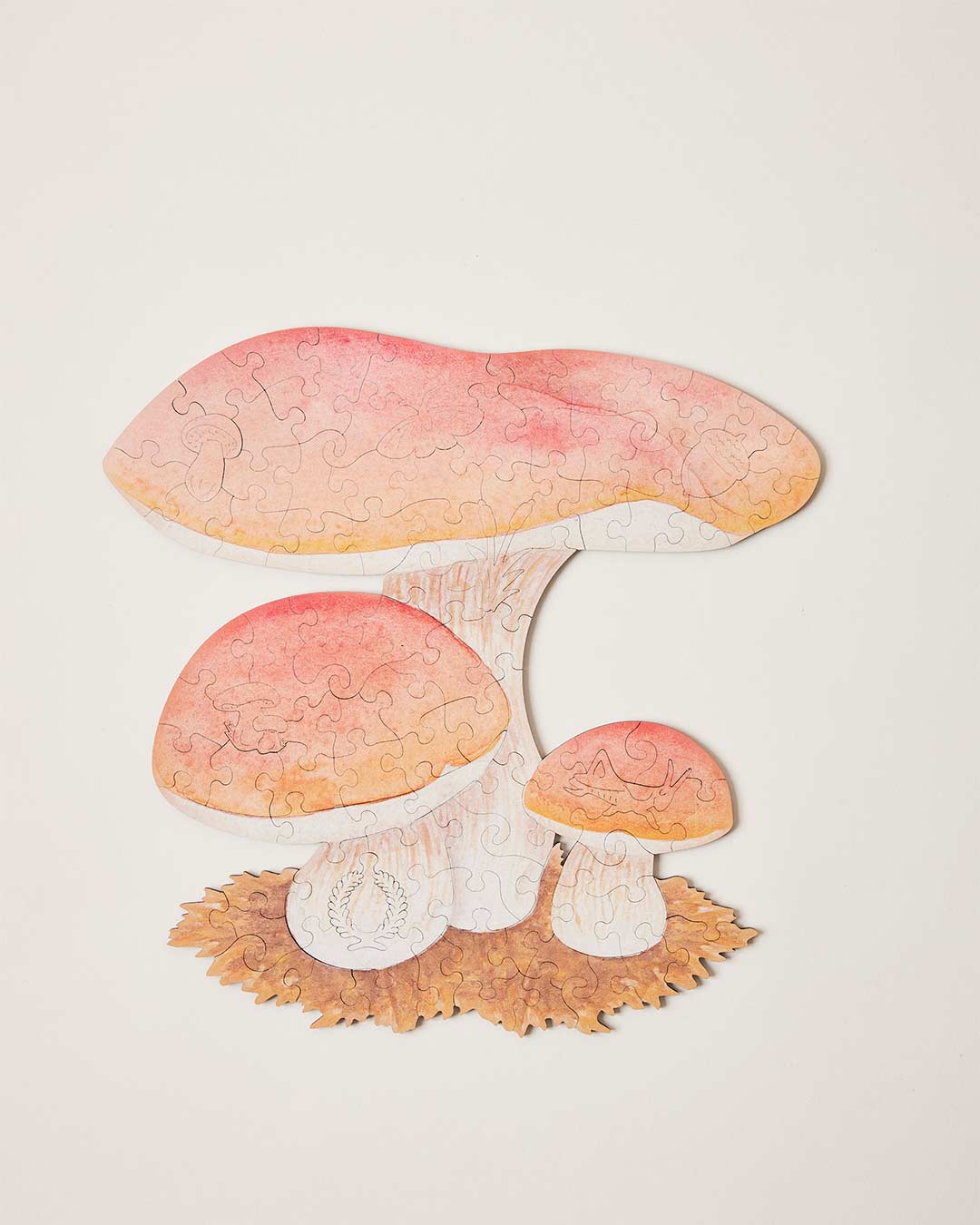 Farmhouse Pottery forager puzzles porcini.