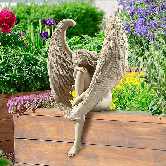 Decoration Sculpture Redemption Angel Statue