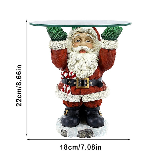 Santa Claus decor storage dimension
