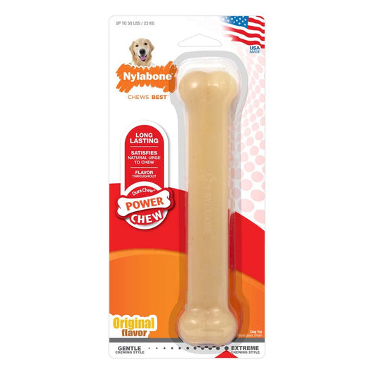 Nylabone Power Chew Durable Dog Toy Original 1ea/Large - Up To 50 lb