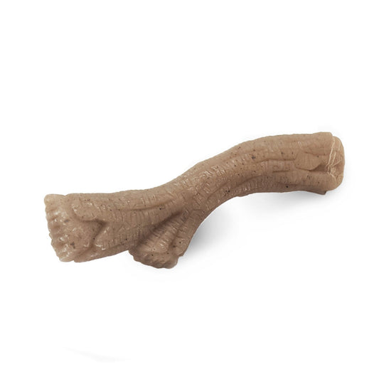 Nylabone Gourmet Style Strong Chew Stick Dog Toy Peanut Butter 1ea/Medium - Up To 35 lb