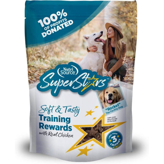 Nutrisource Dog Superstar Treat Chicken 16oz,