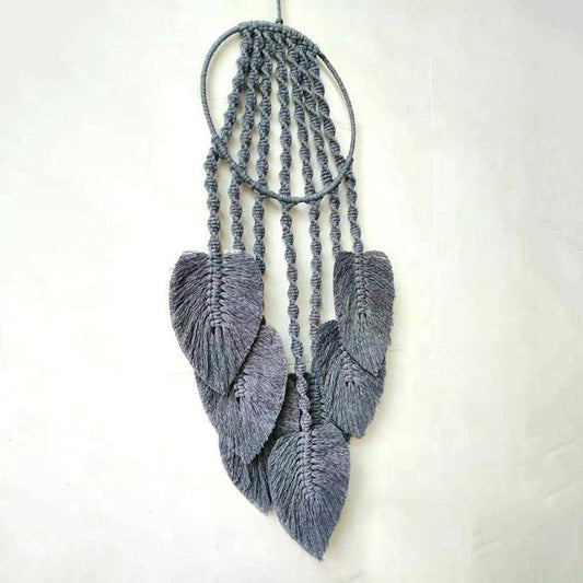 Creative Woven Leaves Tapestry Wall Decor - amazitshop