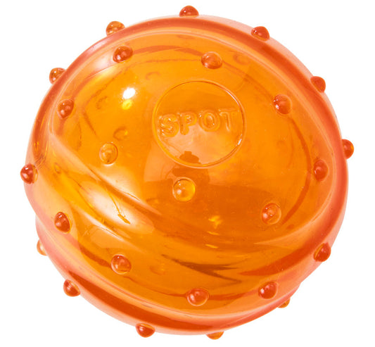 Spot Play Strong Scent-Sation Ball Dog Toy Orange 1ea/3,25 in