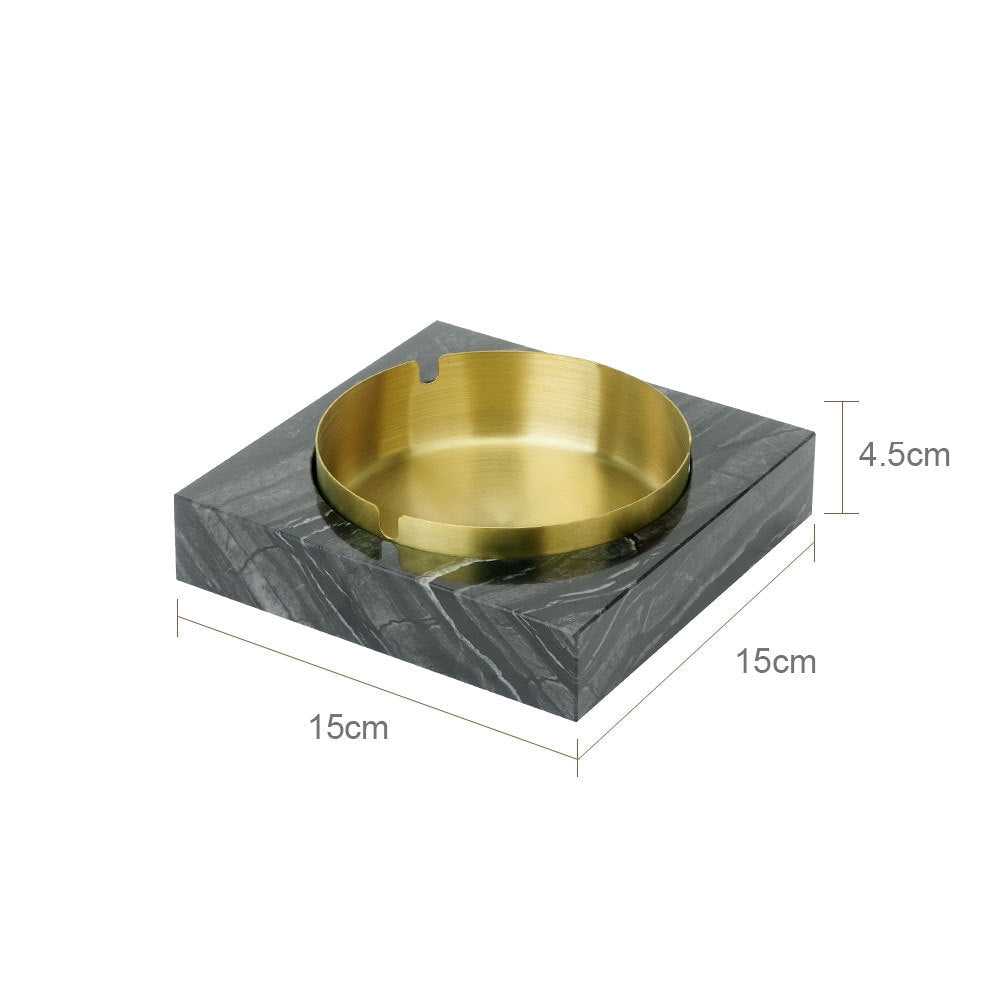 Deer Headed Marble Ashtray