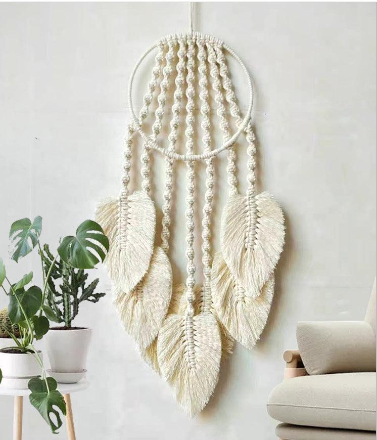 Creative Woven Leaves Tapestry Wall Decor - amazitshop