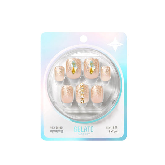Gelato Factory Ttibu Ttibu Tip Nail  36PCS | Sasa Global eShop