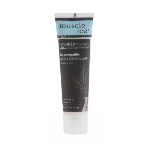 Peaceful Mountain, Muscle Ice Menthol Gel, 2 oz