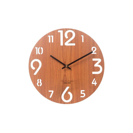 Stylish Nordic Minimalist Wooden Wall Clock Saor Style