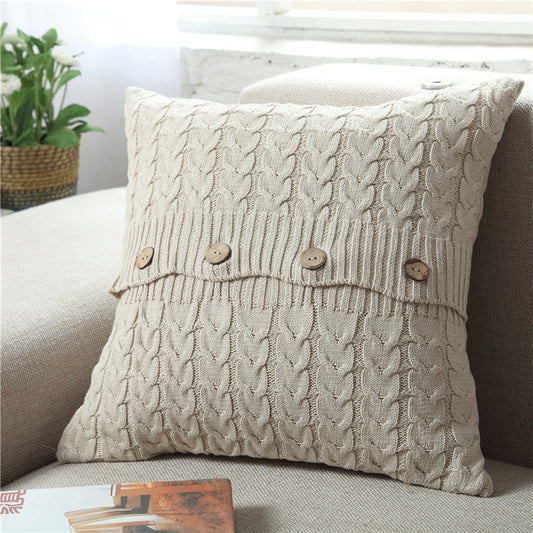 Woven Sofa Creative Nordic Simplicity Pillowcase Saor Style
