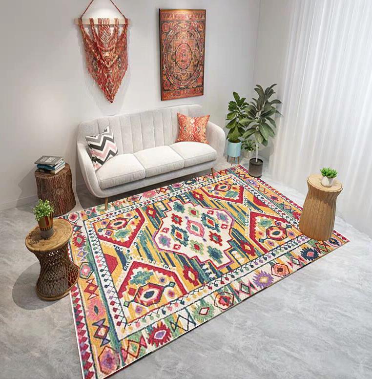 American Retro Carpet Nordic Ethnic Wind Saor Style