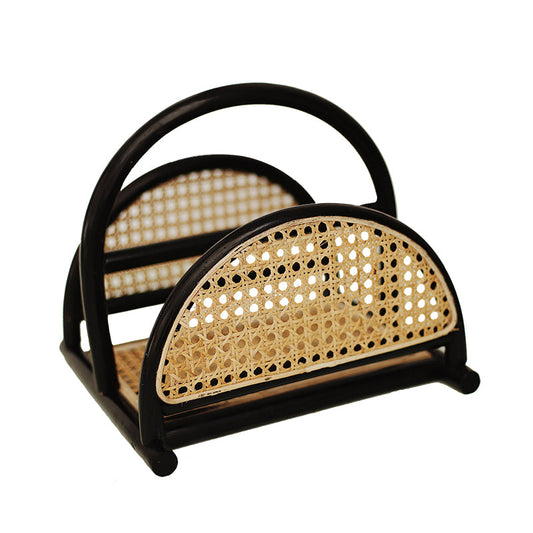 Rattan Magazine Rack