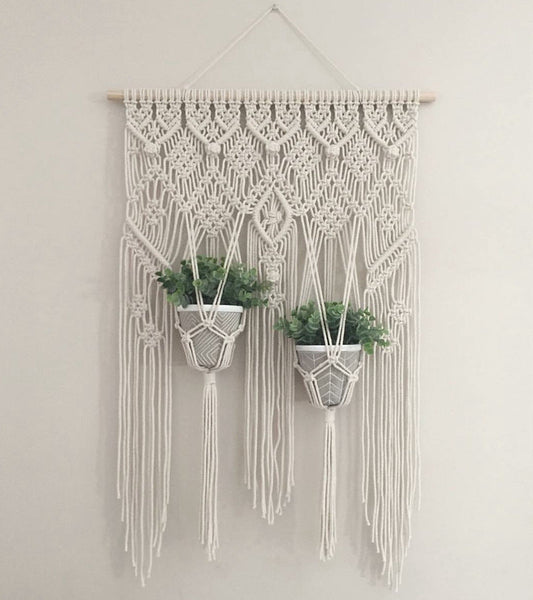 Wind Bohemian Tapestry flower pot stand