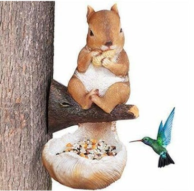 Bird Feeder Drinkers Bowls Yard Garden Decor