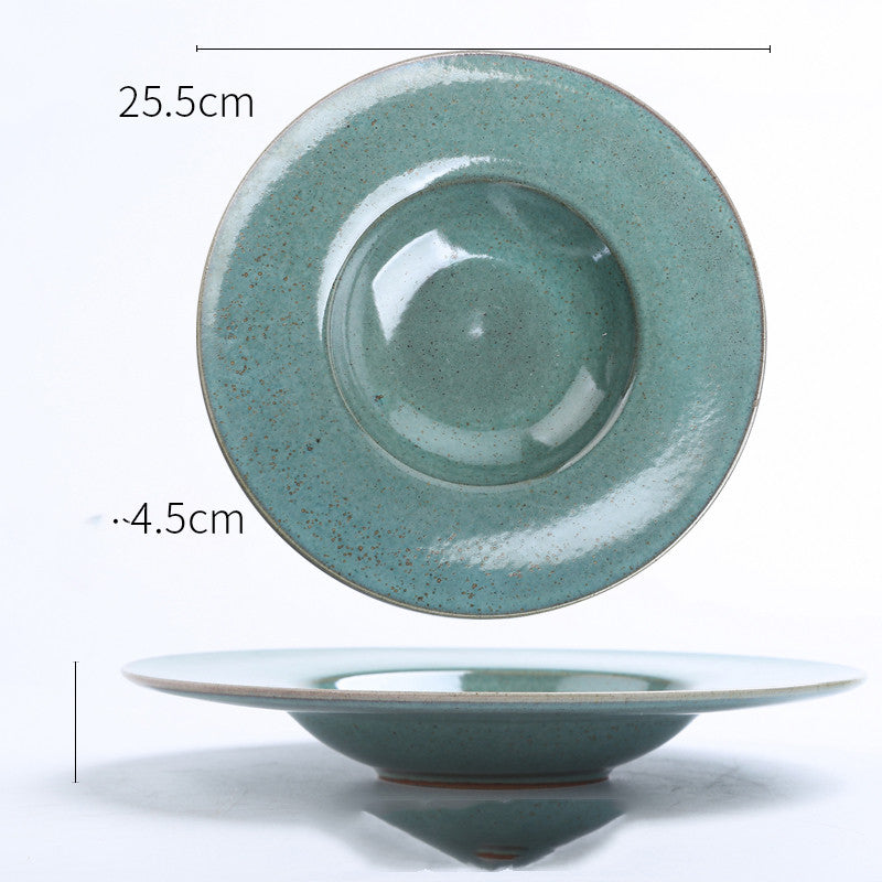 Ceramic Straw Hat Bowl Plate