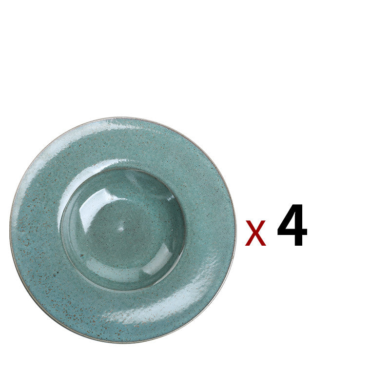 Ceramic Straw Hat Bowl Plate
