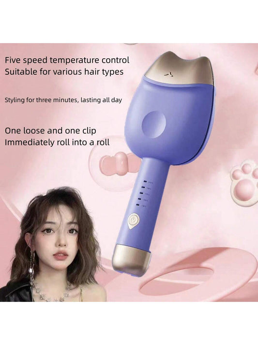 Egg Roll Hair Curling Iron For Women, Lazy Man Artifact, Cat Claw, Water Ripple And Layered Cake Spiral Plate