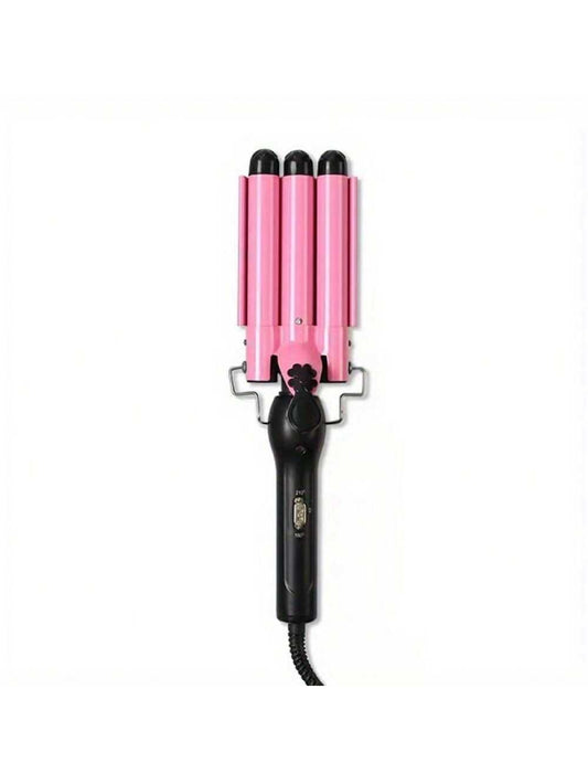 1 Pc Ceramic Hair Curling Iron with 3 Barrel , PTC Rapid Heating Hair Curler, Fashion Hair Styling Tool, for All Curling Hair Types for Home Use for Beauty