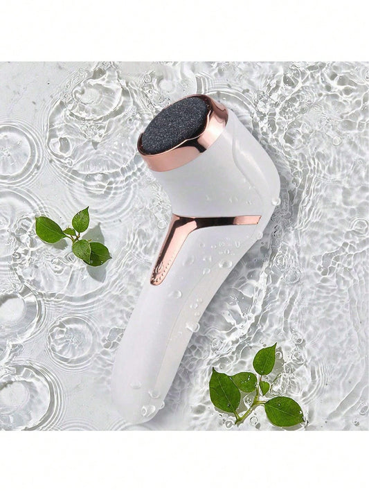 Usb Rechargeable Electric Foot File Callus Remover, Auto Grinding, Skin Smoothing, Dead Skin & Callus Remover, Pedicure Tool
