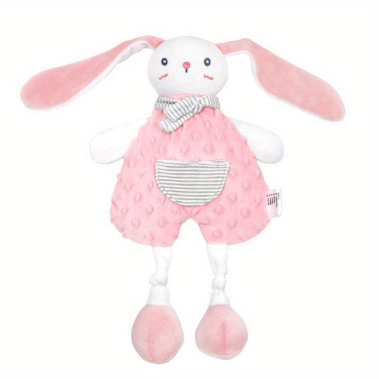 Soft & Snuggle Baby Security Blanket with Tags & Teether - Perfect for Boys & Girls Newborns - Elephant Soothing Toy