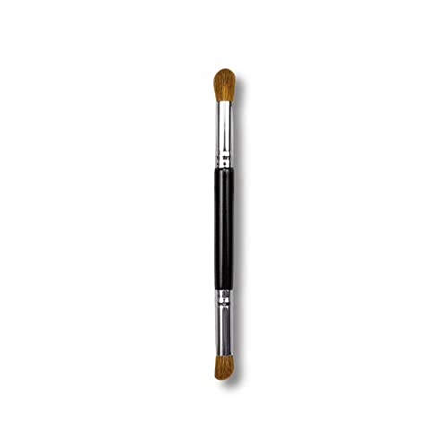 Double-ended foundation brush Concealer brush flawless brush Foundation brush Beveled for foundation Makeup brush for any look(Shadow+Eyeshadow Brush-03yy)
