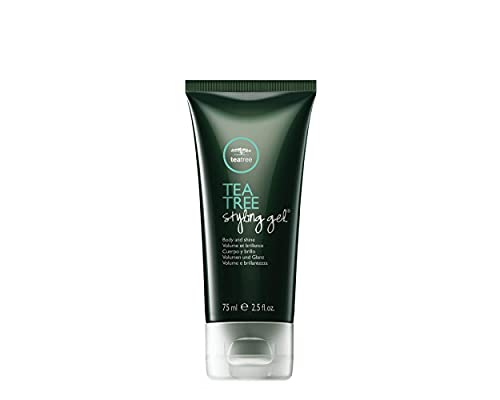 Tea Tree Styling Gel, Medium Hold, High-Shine Finish, For All Hair Types, 2.5 fl. oz.