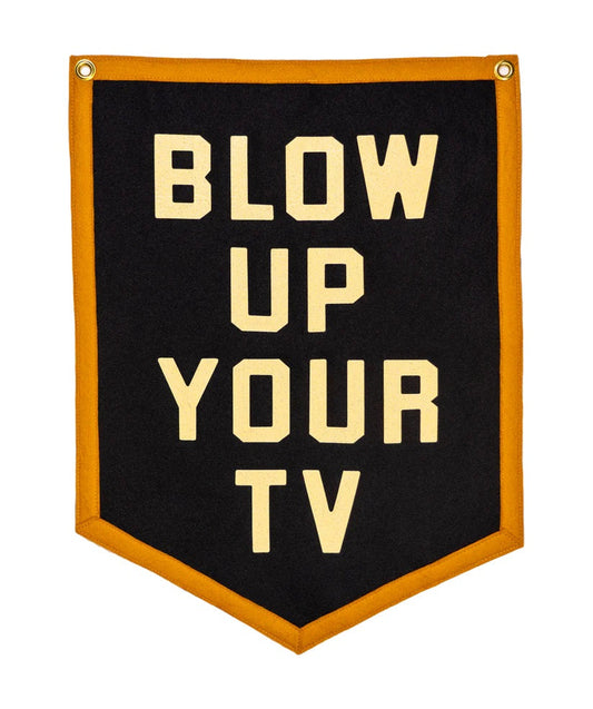 Blow Up Your TV Camp Flag