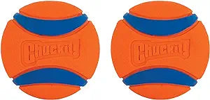 Chuckit! Ultra Ball Dog Toy, Medium (2.5 Inch Diameter) Pack of 2, for breeds 20-60 lbs