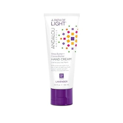 Andalou Naturals Lavender Hand Cream, 3.4 Ounce