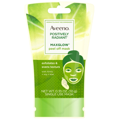 AVEENO Positively Radiant MaxGlow Peel Off Exfoliating Face Mask