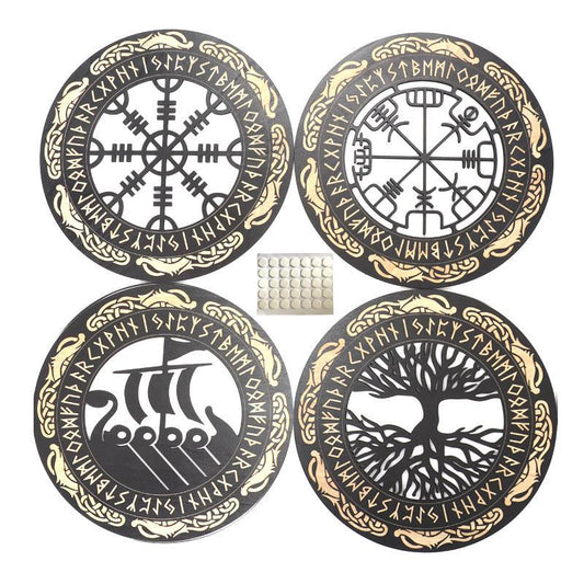 Viking Decor Wooden Wall Art Nordic - amazitshop
