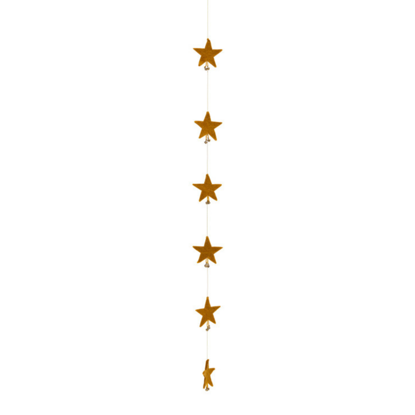 Falling Stars Garland Decor Muskhane Gold