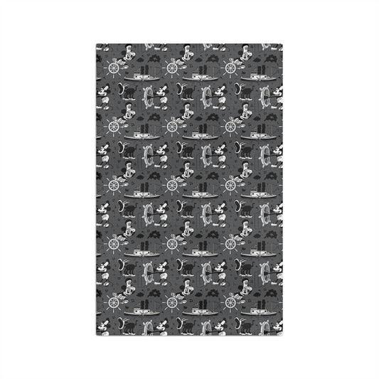 Steamboat Mickey Microfiber Athletic Towel