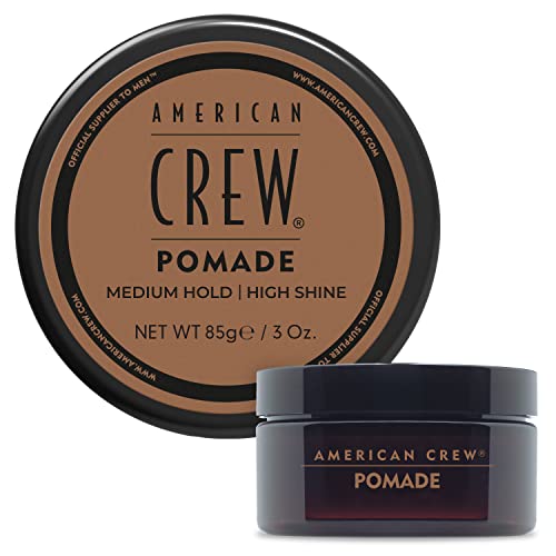 American Crew Men's Hair Pomade (OLD VERSION), Medium Hold with High Shine, 1.75 Oz (Pack of 1)