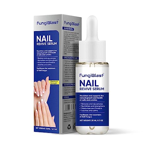 FungiBlast Toenail Fungus Treatment Extra Strength Serum | Best Nail Growth & Renewal Treatment for Toenail & Fingernail | Discolored | Damaged Toe Nail Renew Treatment Extra Strength | 0.70 Fl Oz