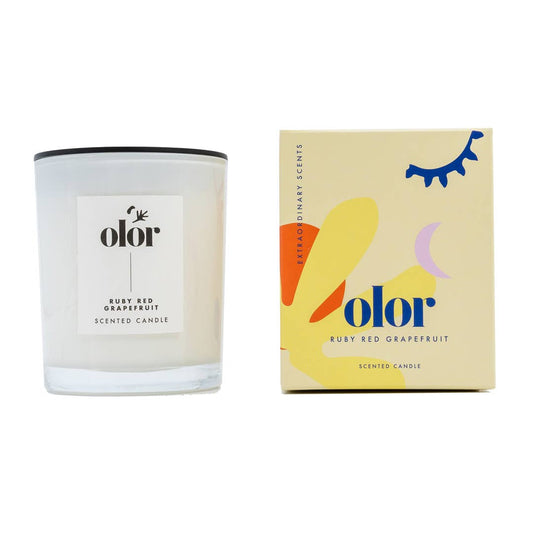 OLOR - Ruby Red Grapefruit Classic Candle