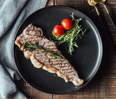 Steak Plate Ceramic Western Plate