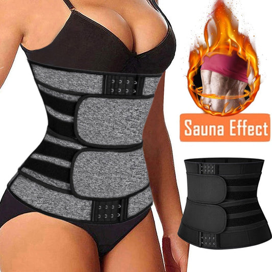 Women Waist Trainer Neoprene Sauna Sweat Belt Compression Slimming Belt Fat Burning