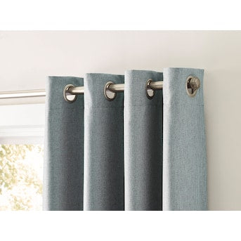 allen + roth 84-in Spa Blackout Thermal Lined Grommet Single Curtain Panel -$20