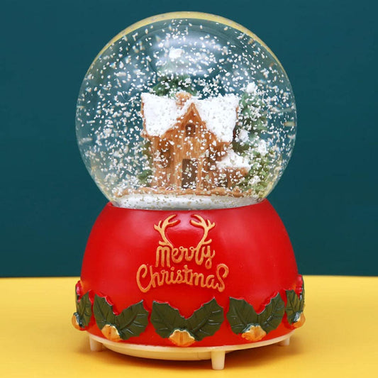 Christmas Village Snow Crystal Ball