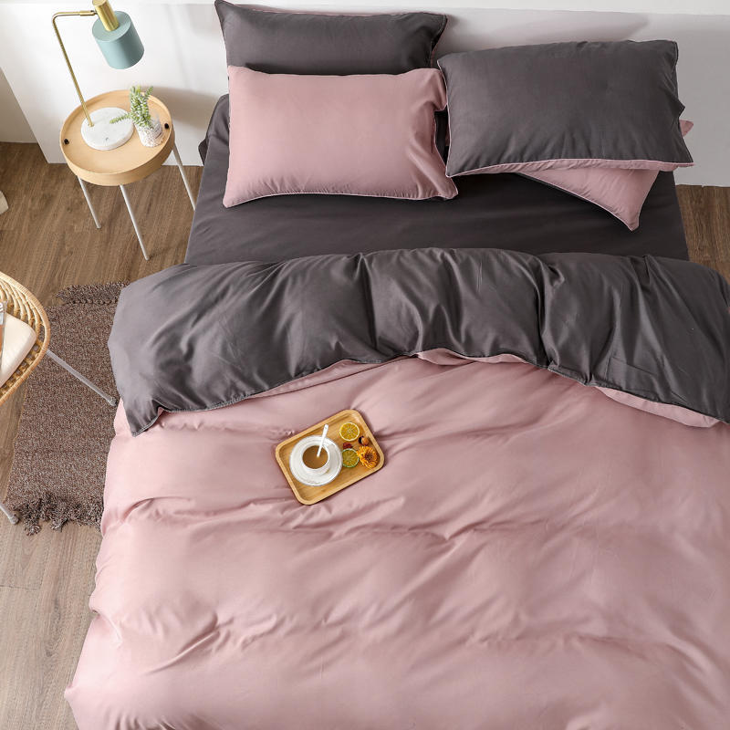 Solid color four-piece set