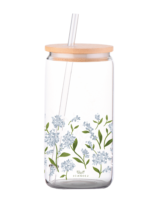 1canoe2 | One Canoe Two Paper Co. - Hydrangeas Glass Can