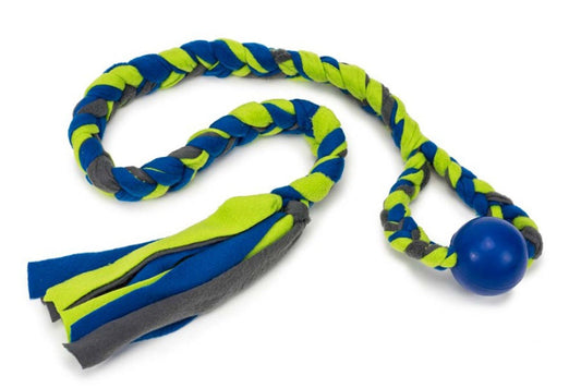 PetSafe Infinitug Fleece Dog Toy Multi-Color 1ea/45 in