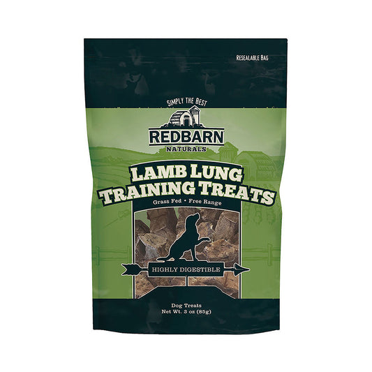 Redbarn Pet Products Lamb Lung Dog Training Treat 1ea/3 oz