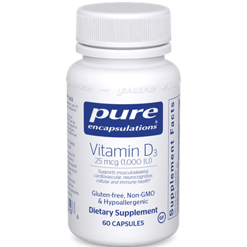 Vitamin D3 25 mcg (1,000 IU)