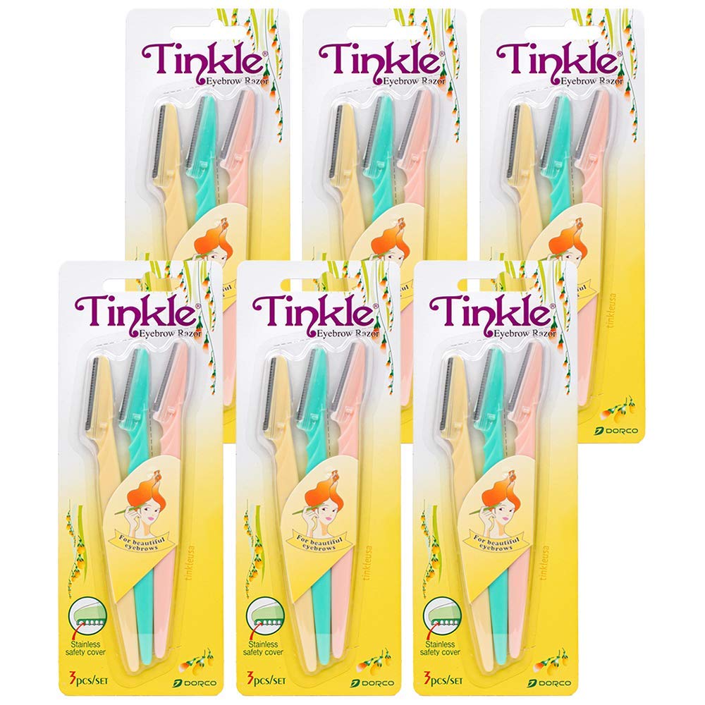 Tinkle Eyebrow Razor (18 Razors)